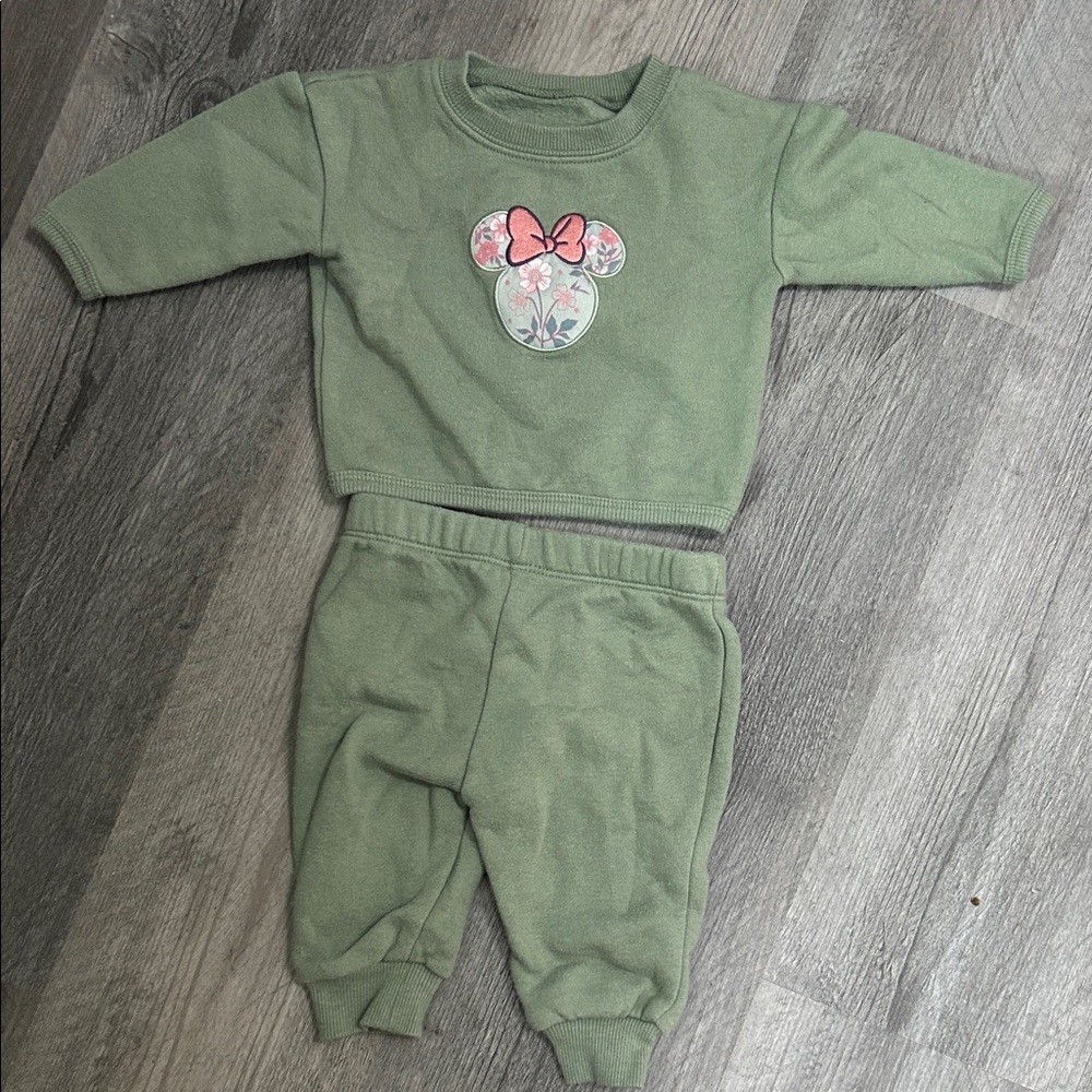 Disney Baby Minnie Mouse Set - 3/6 mos